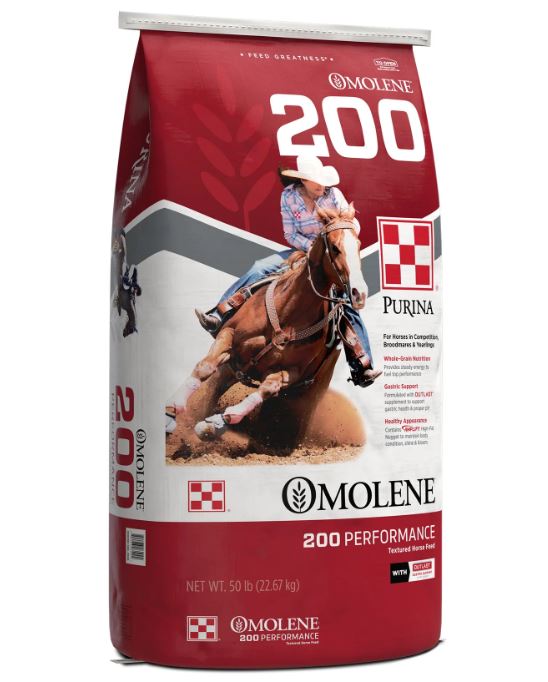 Purina Omolene 200 Performance Horse Feed